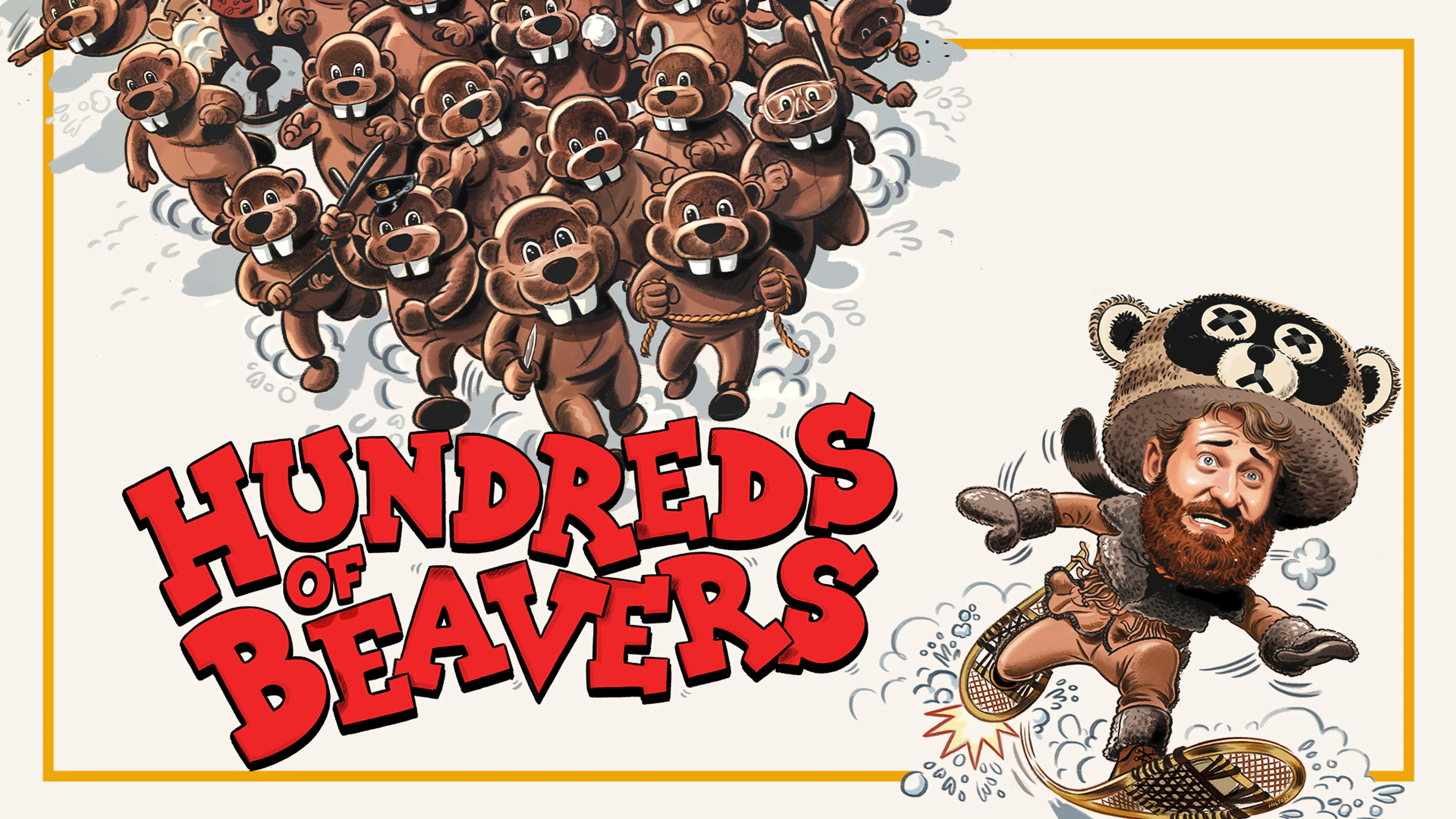 Hundreds of Beavers poster
